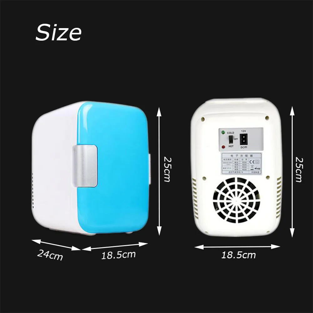 Professional food drinks Cooling N heating machine  can Cooler 4L Car Fridge 220V/12V  beauty cosmetics personal use Mini Fridge