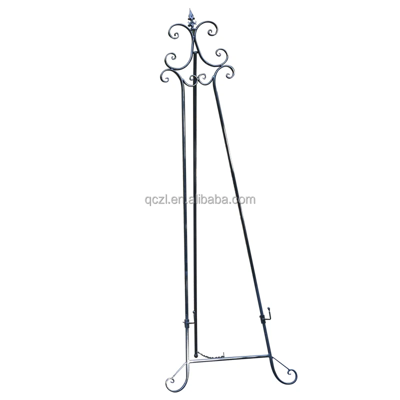 Wedding Iron Gold Easel Photo Frame Bracket Wedding Welcome Exhibition Frame Photo Display Stand Modern Oil Painting Frame