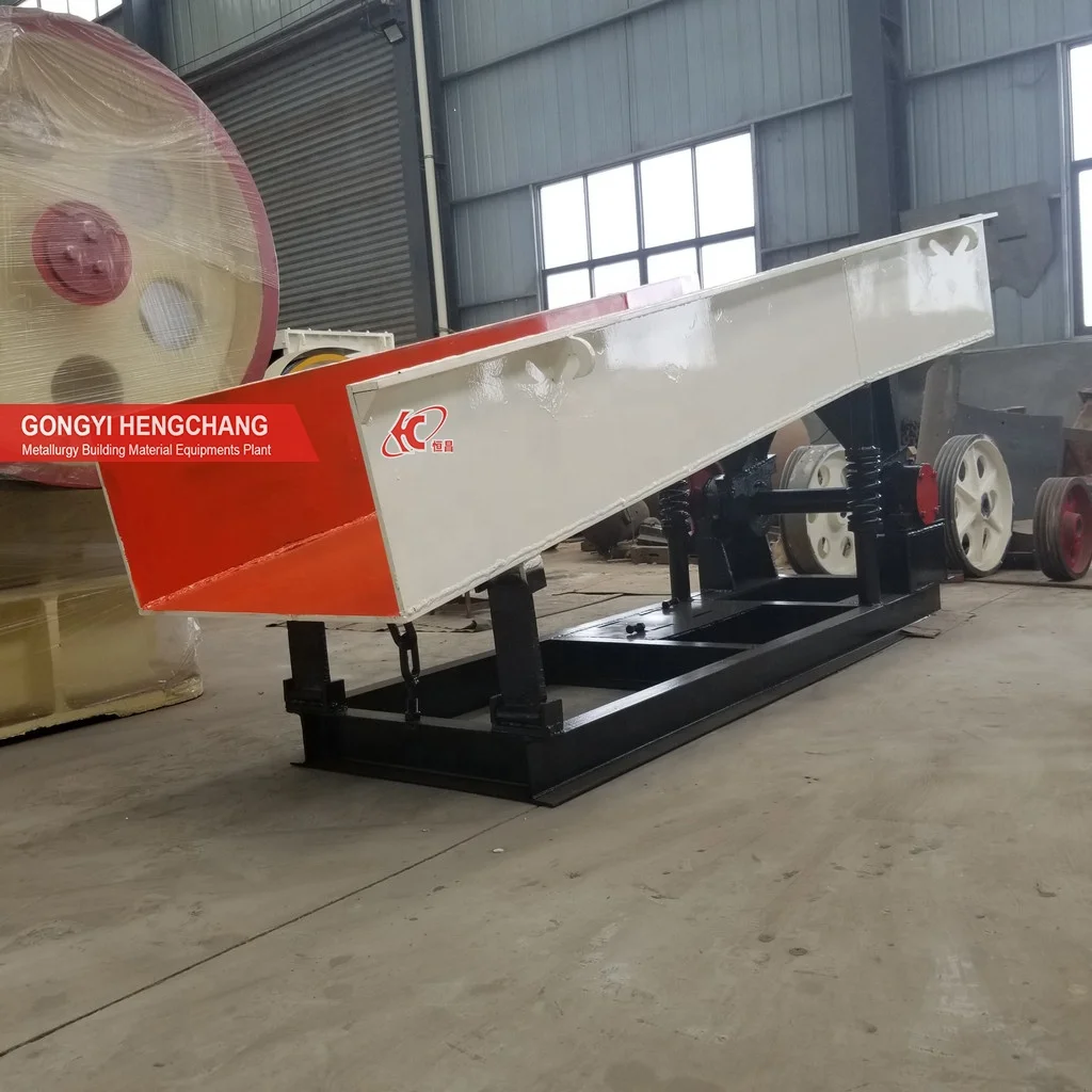 Hot Sale Stone Vibrating Feeder for Feeding Stone to Jaw Crusher Machine