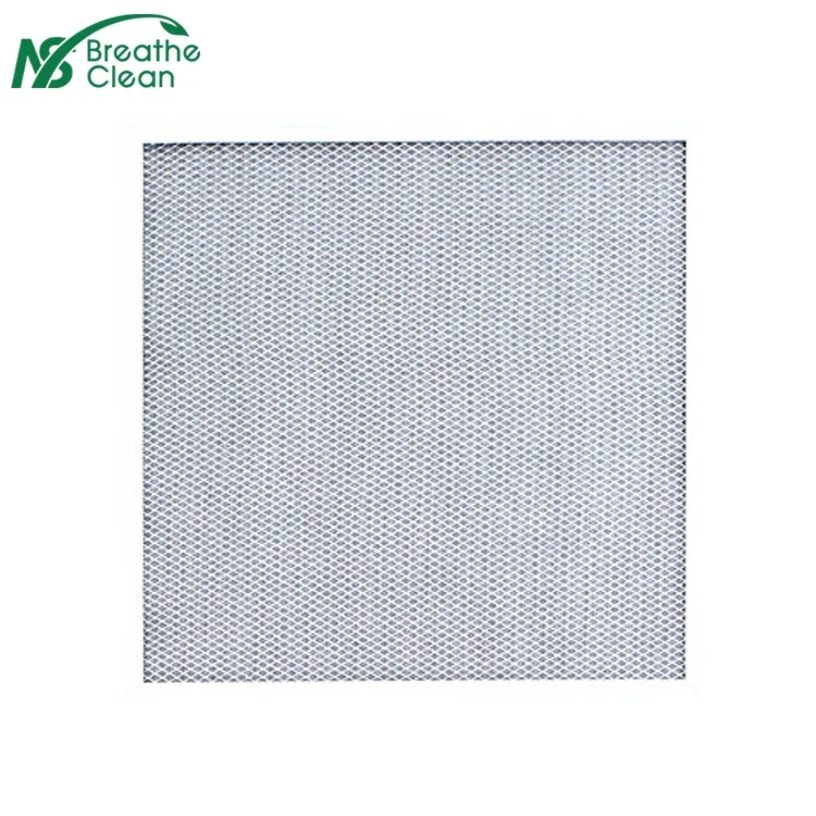 
Industrial Washable Synthetic Fiber Pre Metal Mesh Plate Air Filter 
