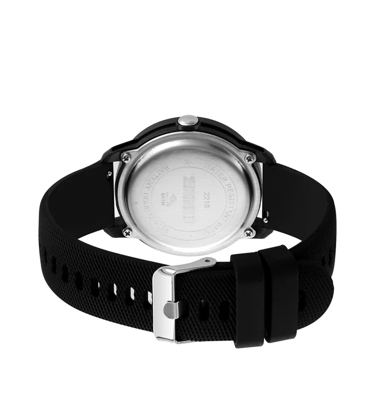 Skmei 2218 new design China unisex timepiece original Silicone strap Waterproof Multi function in stock sports watch set