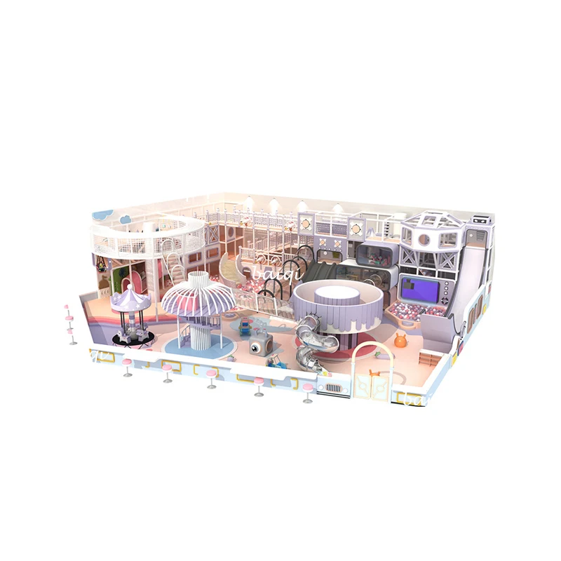 children playground Plastic Slide soft play equipment baby ball pool Kids Indoor Playground Play Center Manufacturer