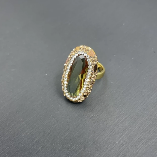 Turkey sudan stone  women adjustable ring wholesale  natural gemstone fine jewelry rings with natural stone