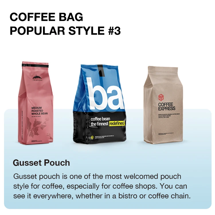 Custom Printed Side Gusset Resealable Food Package 500g 1Kg Matte Colourful Metalized Vacuum Coffee Bags With Valve