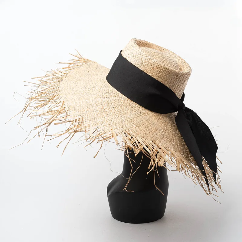 
Fashion Beach Vacation Straw Seagrass Hat For Women 