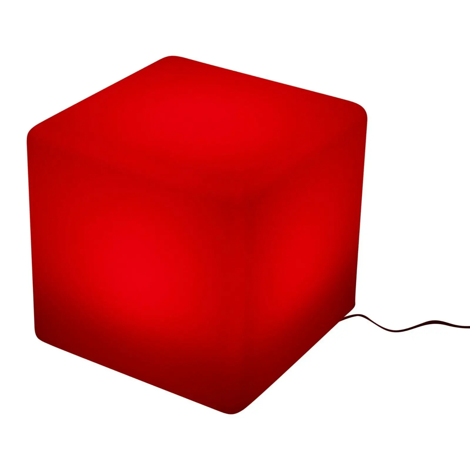 2021 latest led waterproof glowing bar cube seat colorful light up cube chair