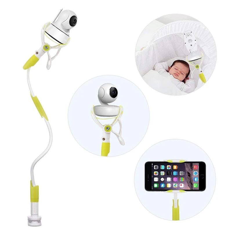 XGear Wholesale patent design universal long arm gooseneck mobile phone holder stand baby monitor holder for baby camera