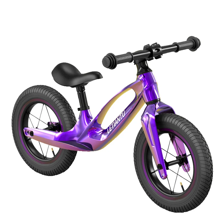 Kids Bike Balance Bicycle Children Bikes Light Weight Magnesium Logo Popular Aluminum Alloy Customized High Quality 12inch 50kg