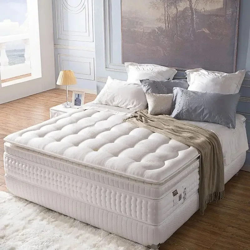 Wholesale  Queen Size bed Mattress For Sleeping Comfortable breathable mite removal Luxury sleep well beds mattresses