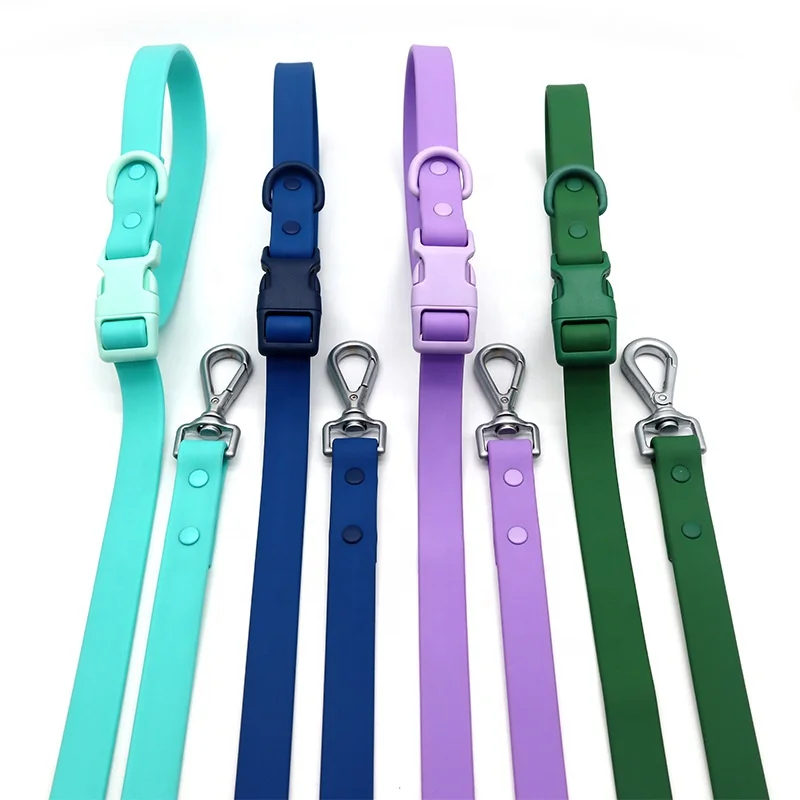 Long Leash Waterproof Training Handsfree Outdoor PVC coated Webbing Dog Leash Great for Training, Beach, Yard, Play, Camping