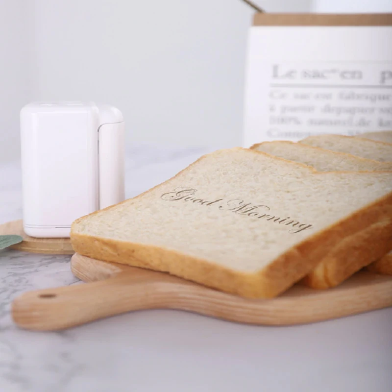 Mini Handheld Food Printer Edible Ink Portable Inkjet Pen Print Custom DIY Bread Coffee Fruit Cookies Latter Printing Printers