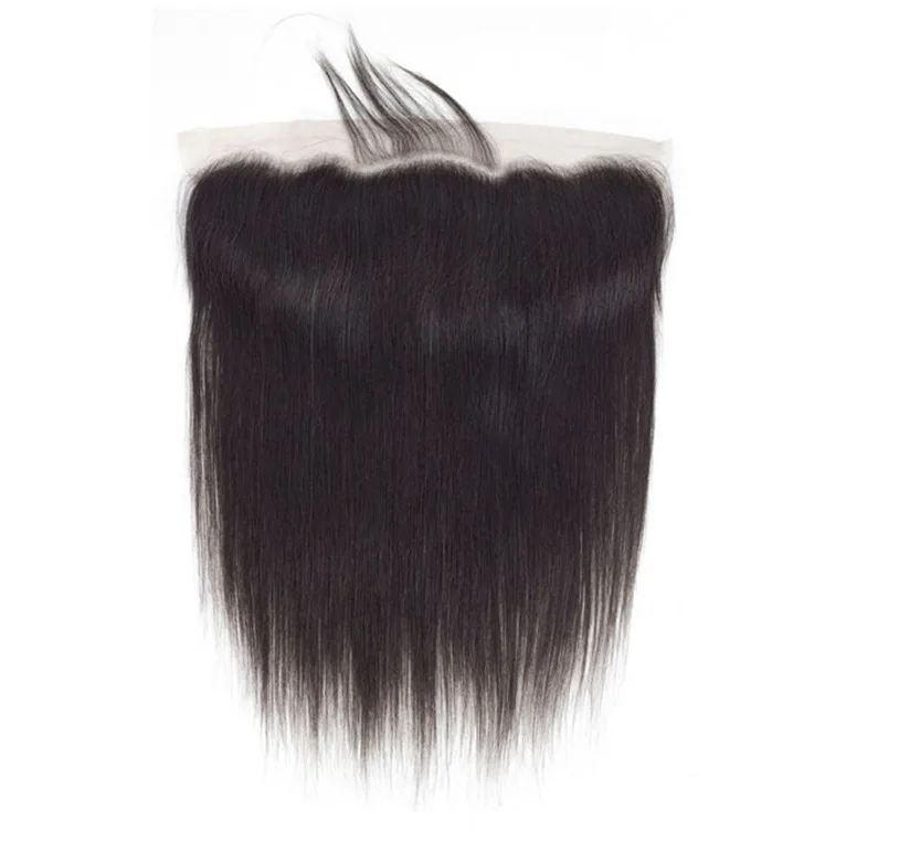 Qingdao Lidu Virgin human hair natural color straight 13x6 HD lace frontal