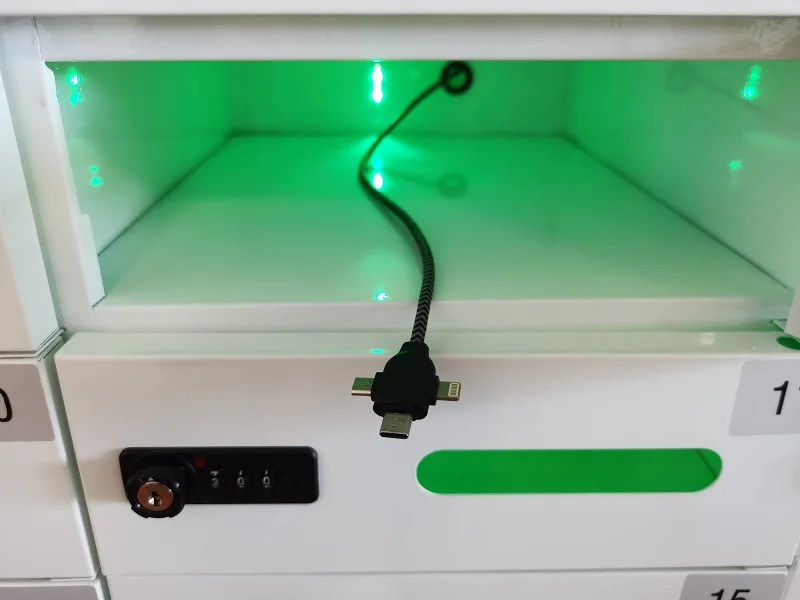 Cell Phone Laptop Tablet Storage Super Charging Locker Public Mobile Phone Charging Locker for multimedia classroom