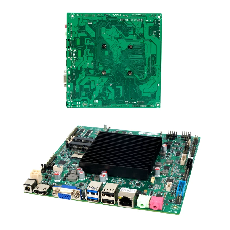 Zeroone In-Tel Cerelon J4125 Cpu Fanless Mini-Itx Motherboard Vga Lvds/Edp Low Power Consumption Rohs Motherboard