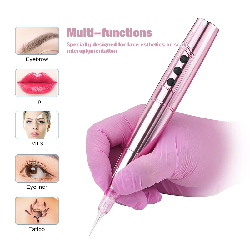Biomaser Universal OEM Tattoo Needles 1r Pmu Cartridge for Rotary Machine and Wireless Permanent Makeup