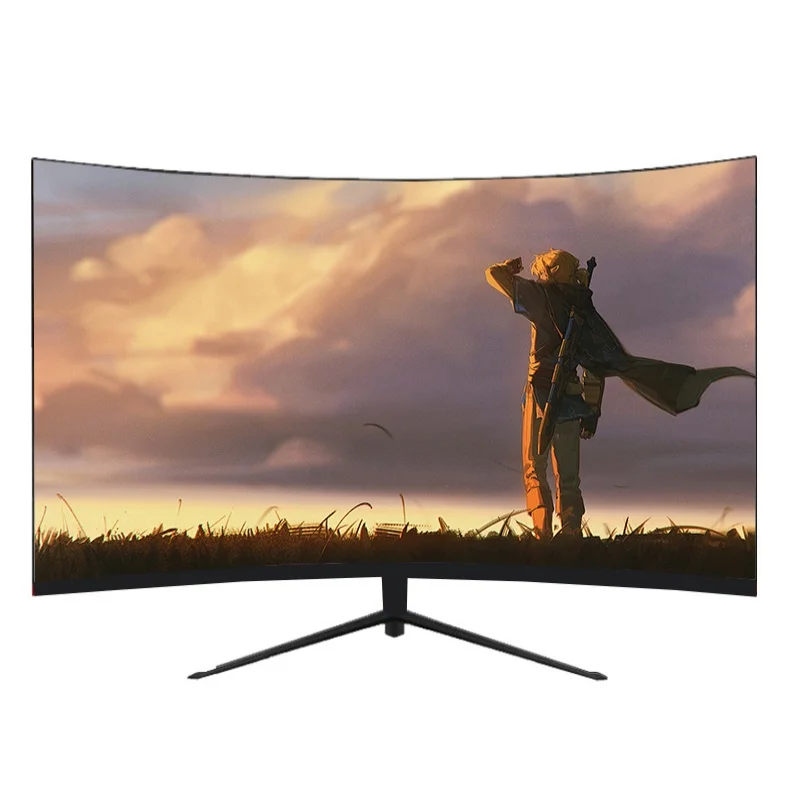 4k Monitor 32 Inch Lcd Monitors Curved Borderless Professional 4k Gaming Monitors