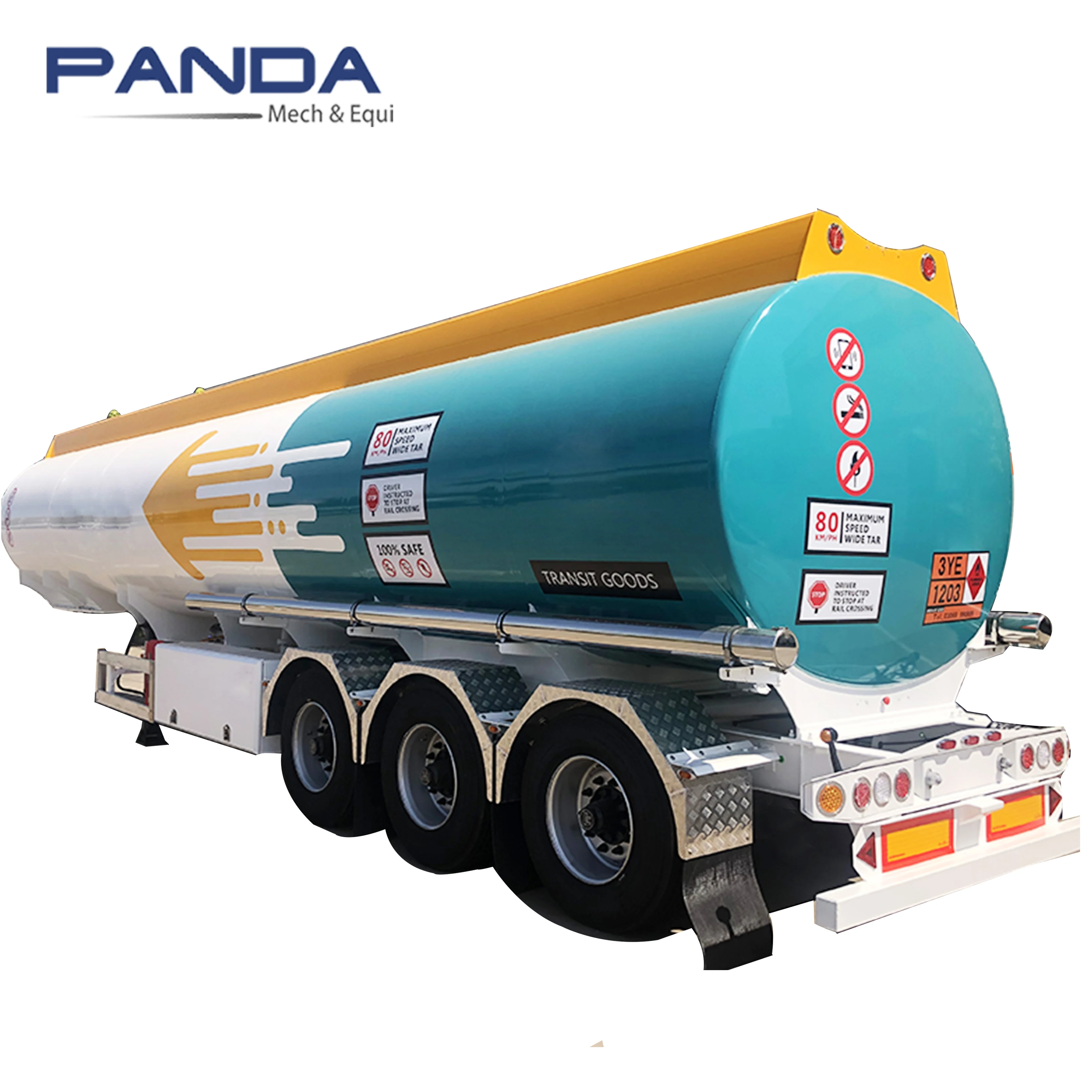 
Tri axles Petrol Oil tank Fuel Tanker semi trailer 40000 50000 liters aluminum Gasoline transport for sale 