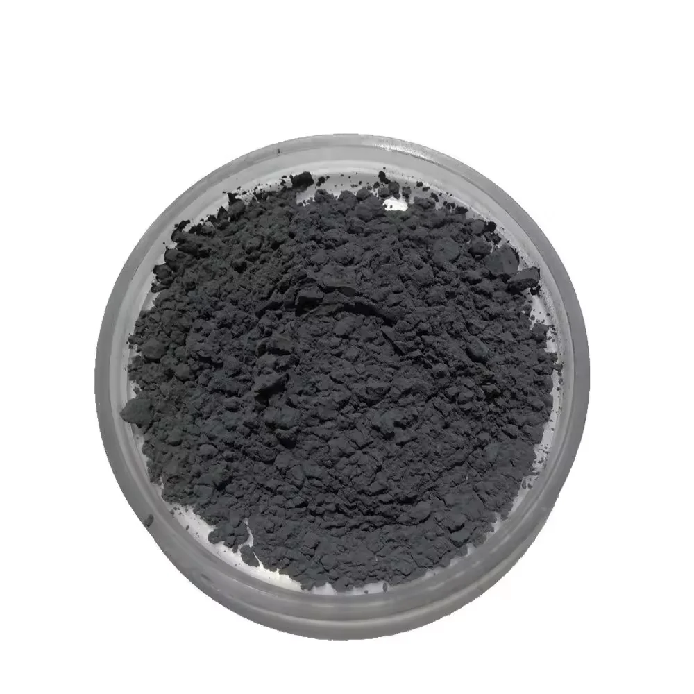 Black ruthenium metal powder