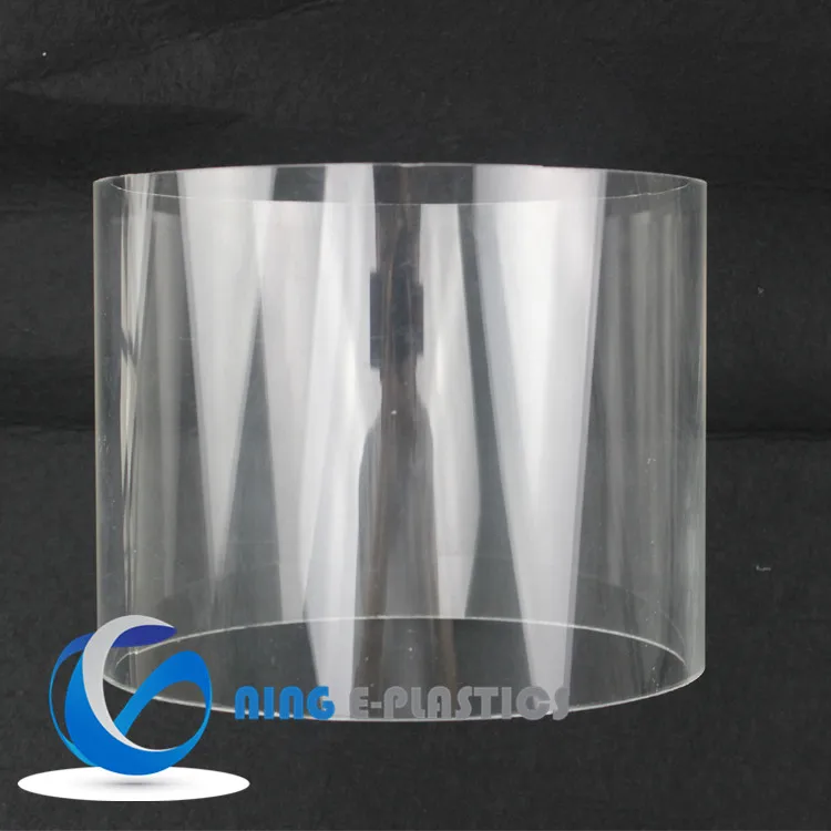 Ning E-Plastics Large Round  Tube1000mm Acrylic Round Tube Transparent Round Acrylic Pipe Aquarium