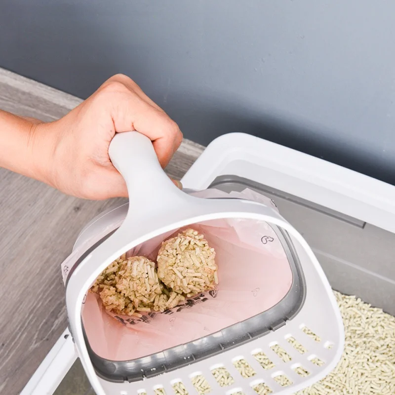 Wholesale High Quality Plastic Cat Litter Shovel Durable Cat Litter Scoop & Shovel For Cat Litter Box