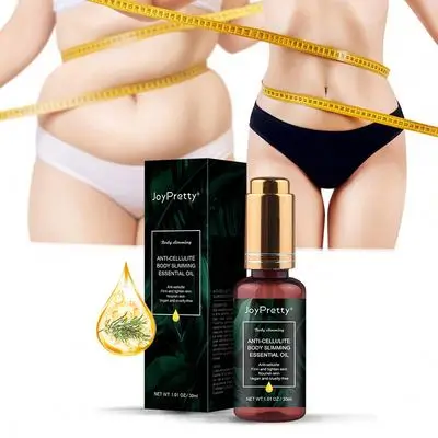 Private Label JoyPretty Body Belly Massage Anti Cellulite Slimming Essential Oil 30ml