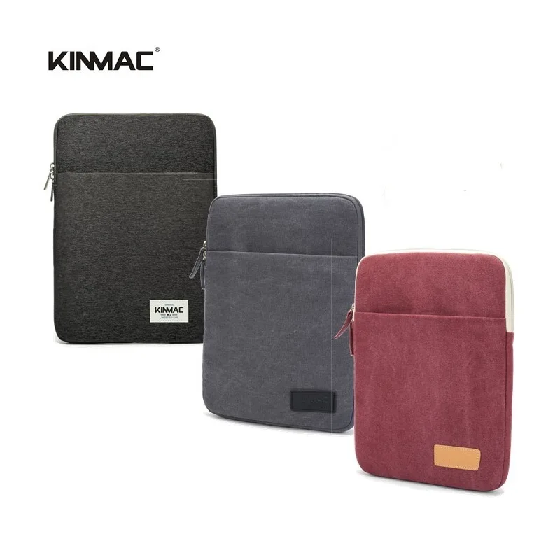 Vertical Canvas Laptop Sleeve Laptop Case  Laptop Bag Water Resistant Computer bag for macbook AIR/Pro Lenovo HP Dell  Asus