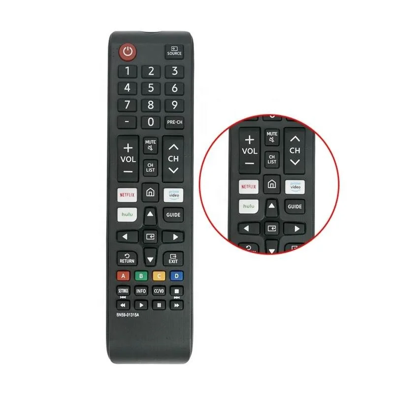 New Replacement BN59-01315A Universal  For Samsung TV Remote Control UN43RU710DFXZA with NETFLIX Function