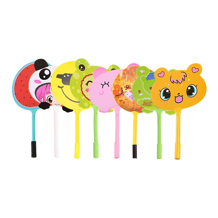 Cartoon fan pen Creative student Prize Gift Fan Cute stationery wholesale advertising LOGO design Ballpoint pen