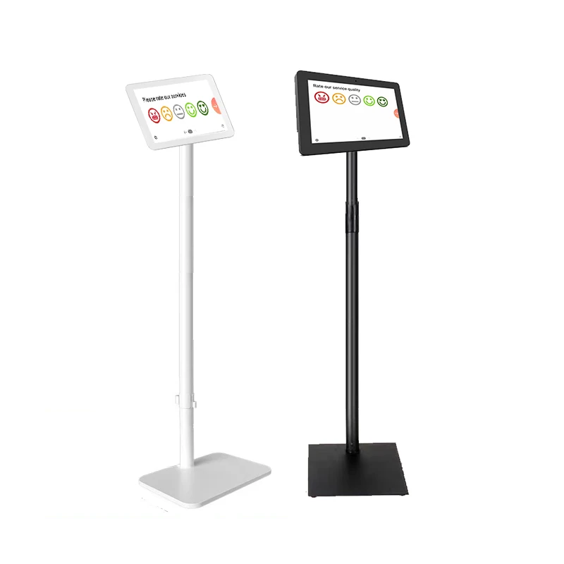 Android Customer Feedback Management System desktop All in One Touch Service Rating Terminal real time customer feedback