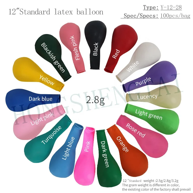 wholesale standard latex balloons 5 10 12 18 36 inch different sizes manufacturer Party Balloon Decoration