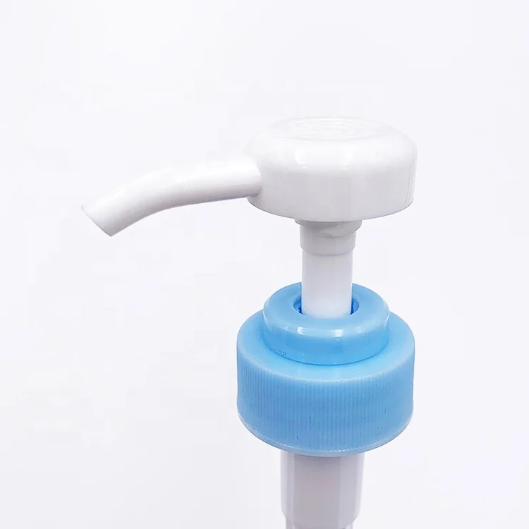 Chinese manufacturer blue color pp plastic 32/410 4ml/t lotion pump head