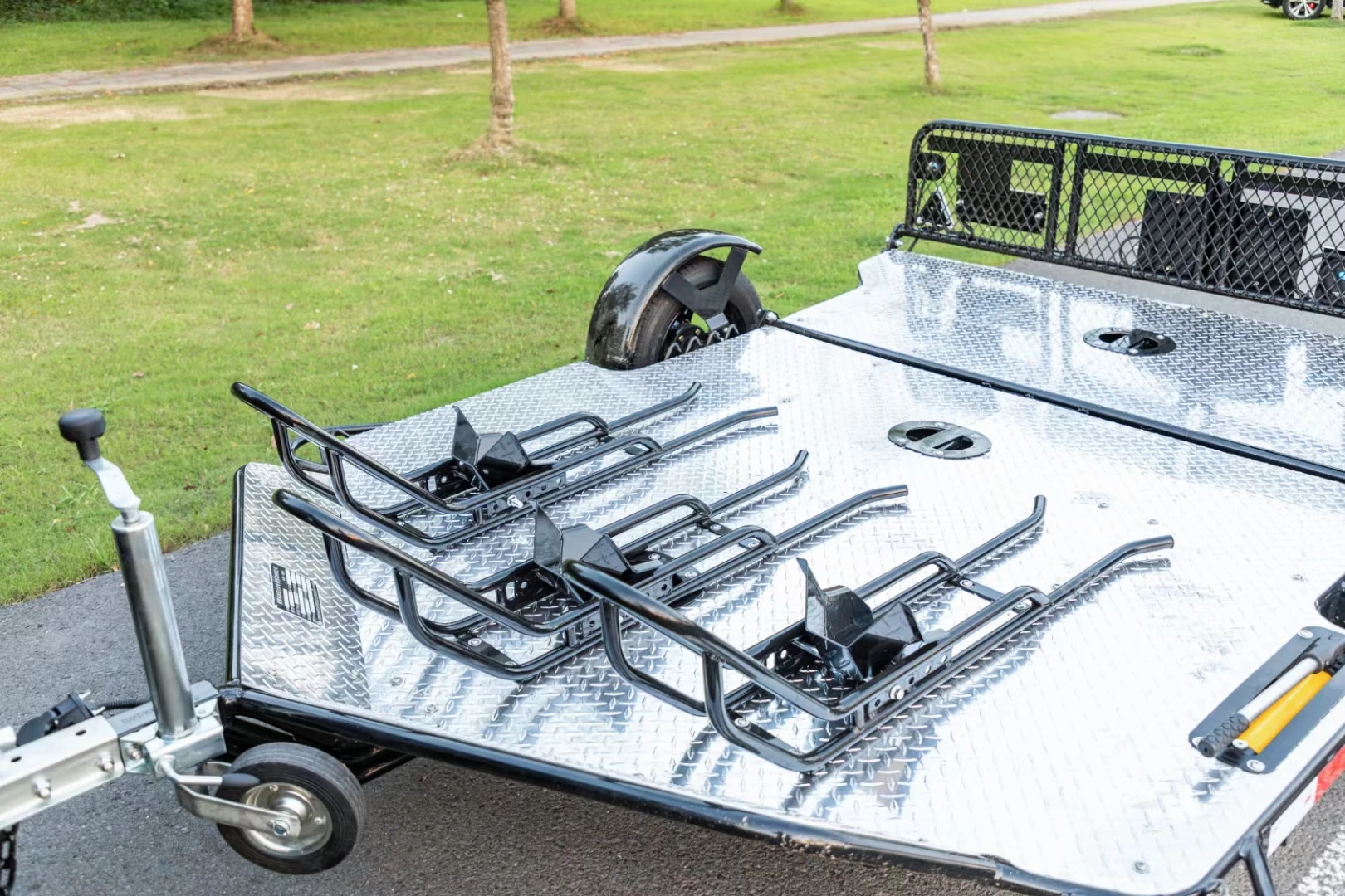 Motorcycle Trailer a for Multiple Motorcycles