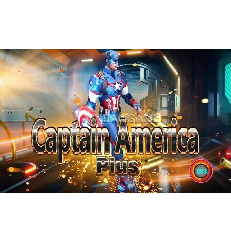 American arcade shooting fish machine video games Captain Plus on sale