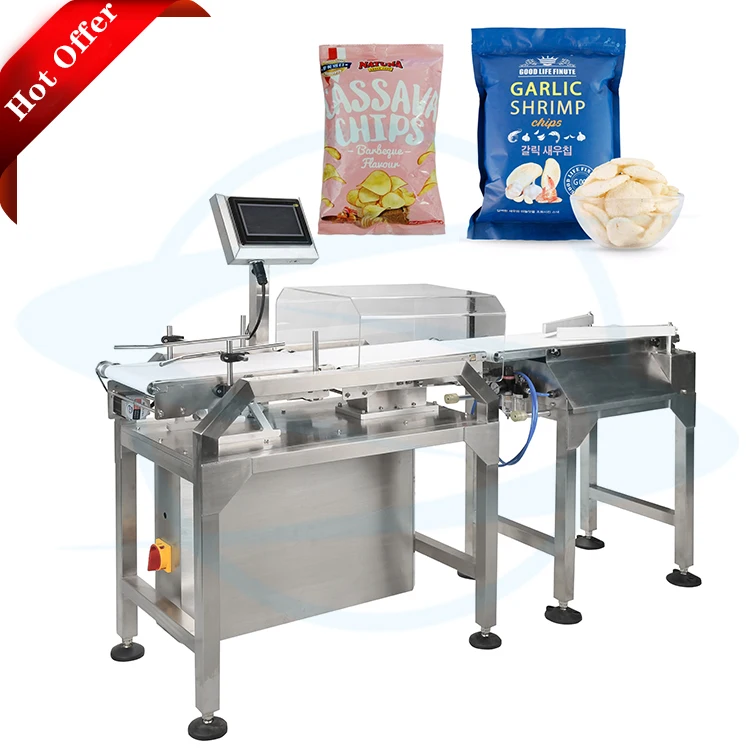 Высокая скорость высокая точность динамический Checkweigher проверить весовые весы конвейерные весы