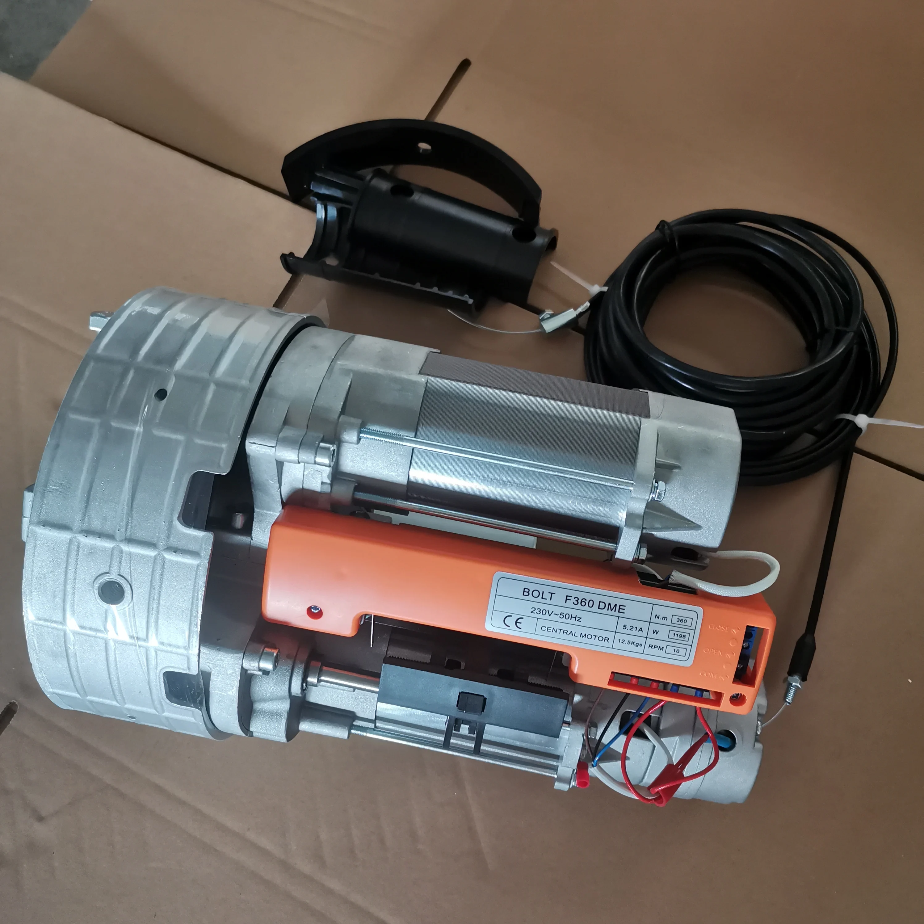 220V 110V Double Rolling Shutter Door Motor AC Gear Motor for Roller Door