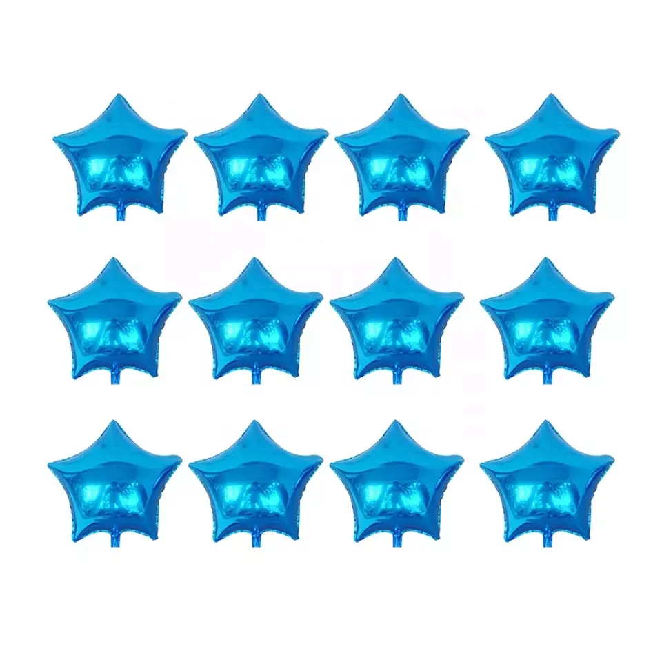 5 10 18 24 inch inflatable birthday party decorations rose gold helium star shape foil balloons