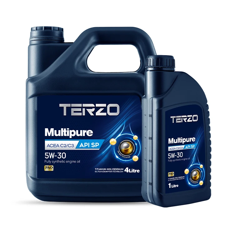 Моторное масло TERZO SAE 5W-20-API Лицензированное для оптимальной производительности и защиты двигателя