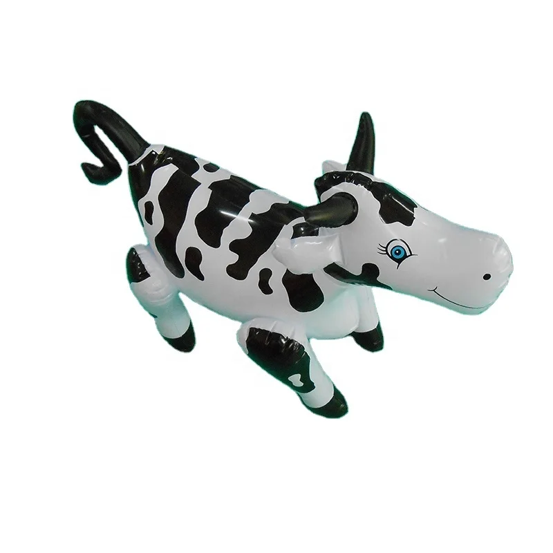 Custom baby animal toy inflatable cow