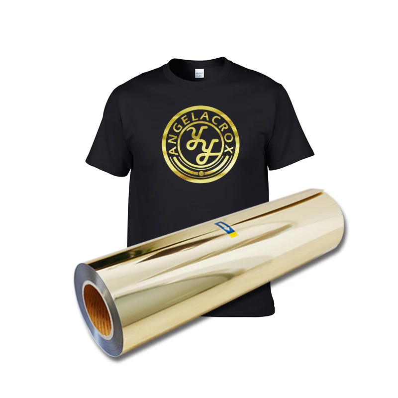 MOYAN metallic heat transfer vinyl sticker for T-shirt