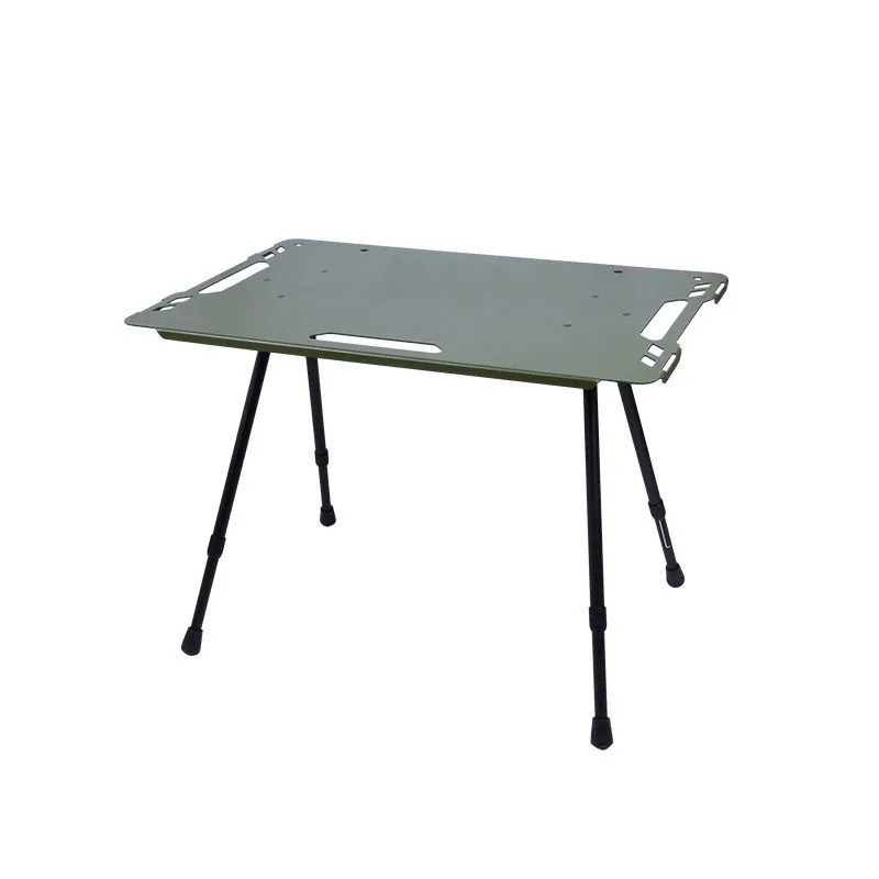 Deyi 2024 Outdoor Camping Table Aluminum Alloy Lightweight Folding Picnic Barbecue