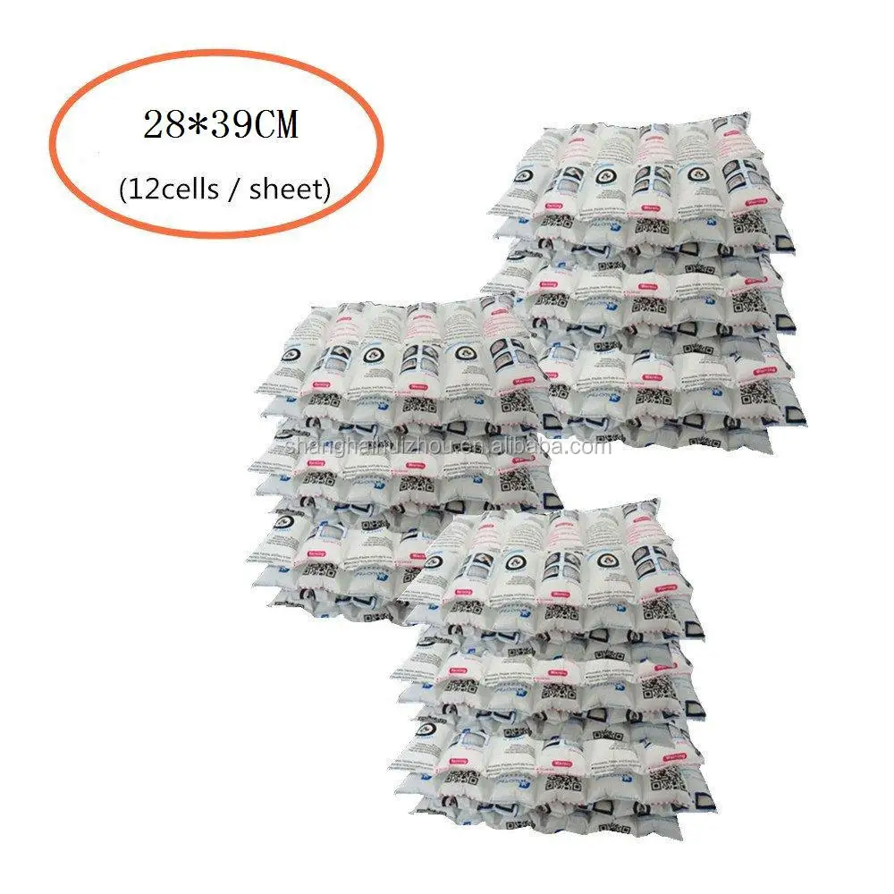 Wholesale  Logo Size Custom  Gel  Dry Ice Sheet  Bag Storage Freezer for Food Delivery
