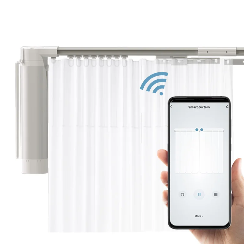 Smart Home Electric Window Opener Electric Stage  Automatic Zigbee Curtain Controller Track Rail Wifi Curtain Motor For Curtain