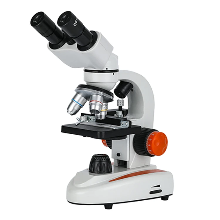 WF10x Binocular newest light compound student biological microscope binocular microscope biological