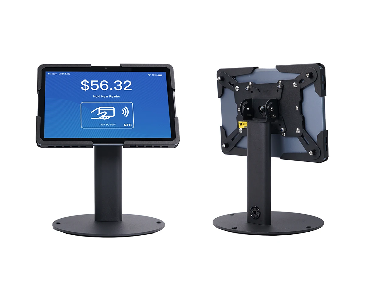 10.1 inch church donation kiosk touch screen tablet PC MT8768 1920*1200 IPS 4+64GB front NFC tablet with Stand