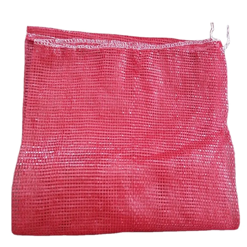 Reusable Produce Net Bag for Grocery Potato Onion Packages Sack PE Raschel Fruit Protection Mesh Bags