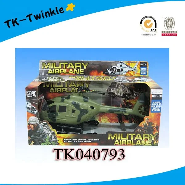 kid toy bo bump and go camouflage helicopters with music light toy plane