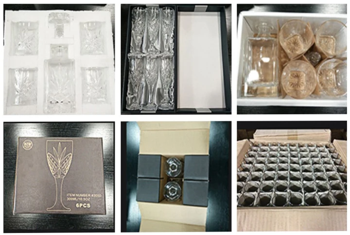 Best selling Shaped Crystal Clear Bottle Glassware Crystal Whiskey Glass