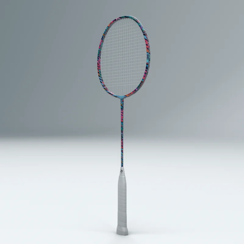 pink and blue patterns 4U 2023 hot sale steel custom professional odm set high modulus top brand cheap price badminton racket
