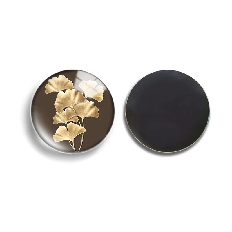 Glass Fridge Magnets Scenery Sublimation Epoxy Fridge Magnet Refrigerator Magnet