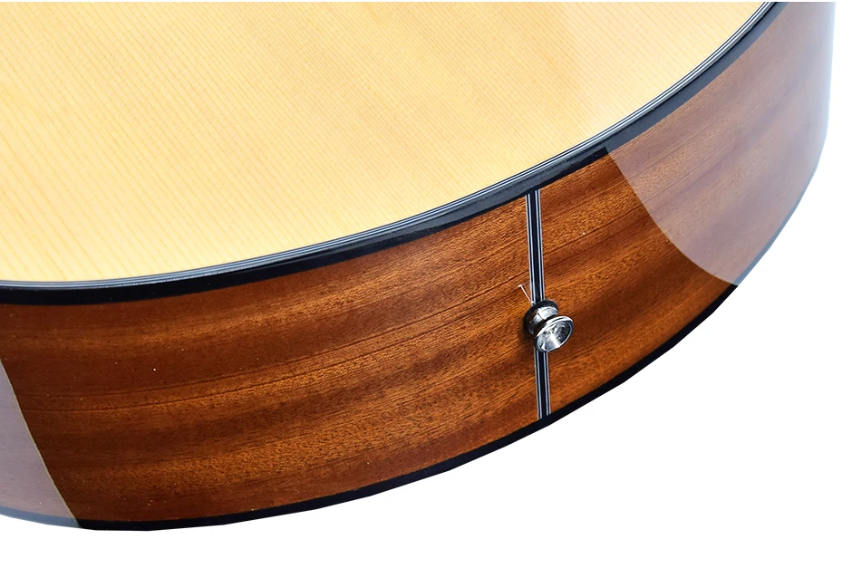 Factory 4 Strings High Quality K-AB40 Wood Acoustic Bass Guitar